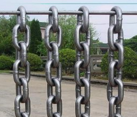 Гальванизированная цепь M4 цепи DIN 5684 10mm гальванизированная - M22 0.35kg/M
